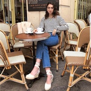 Cream Espadrilles